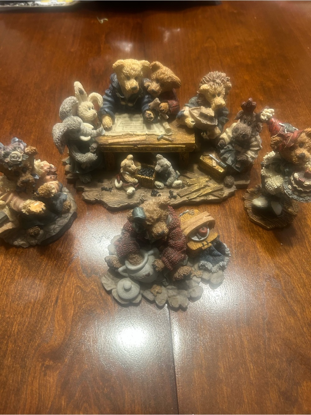 Boyds Bears & Friends: "Noah and Co... Ark Builders, collector, cookie queen etc